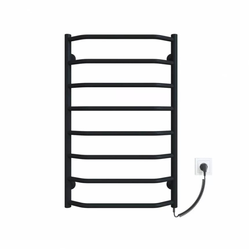 Deffi Рушникосушарка електрична Трапеція 500x800 правий, 80 Вт