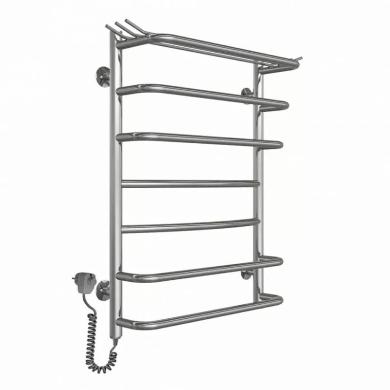 Deffi Рушникосушарка електрична Юність 500x700 лівий, 120 Вт, хром