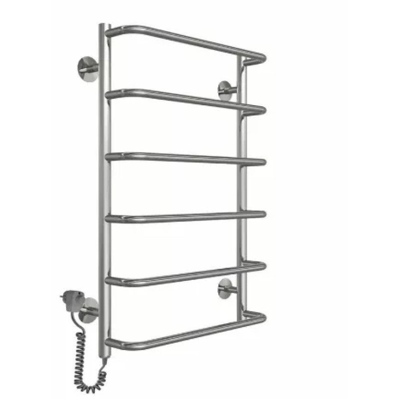 Deffi Рушникосушарка електрична Стандарт 500x800 лівий, 110 Вт, хром