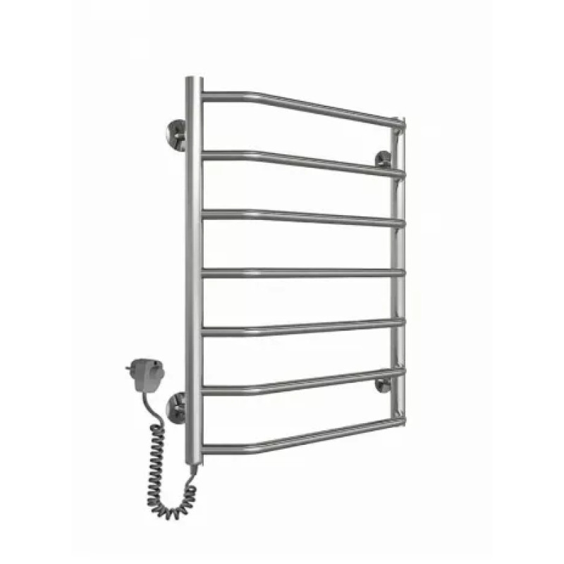 Deffi Рушникосушарка електрична Трапеція 500x800 лівий, 120 Вт, хром