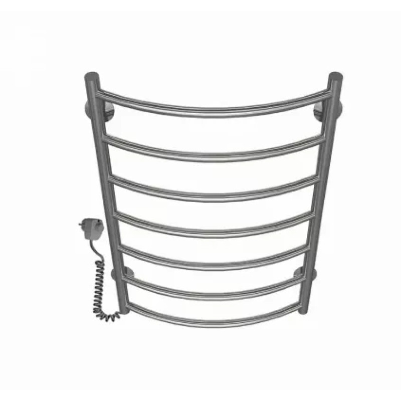 Deffi Рушникосушарка електрична Класик 500x800 лівий, 110 Вт, хром