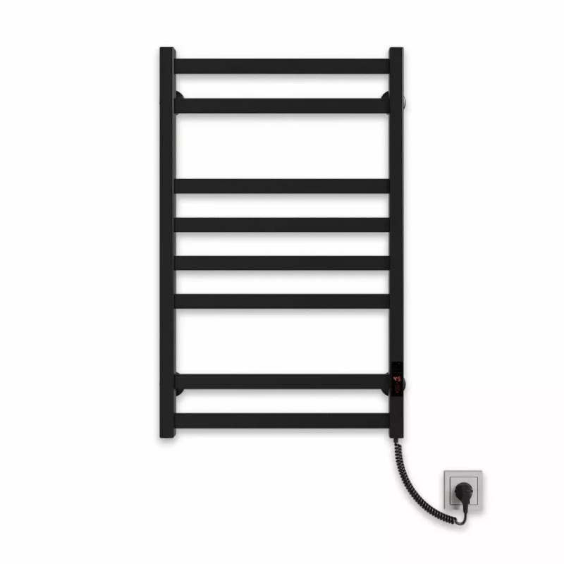 Deffi Рушникосушарка електрична Avast 500x800 правий, 140 Вт, чорний