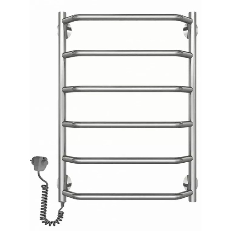 Deffi Рушникосушарка електрична Трапеція 500x600 лівий, 95 Вт, хром