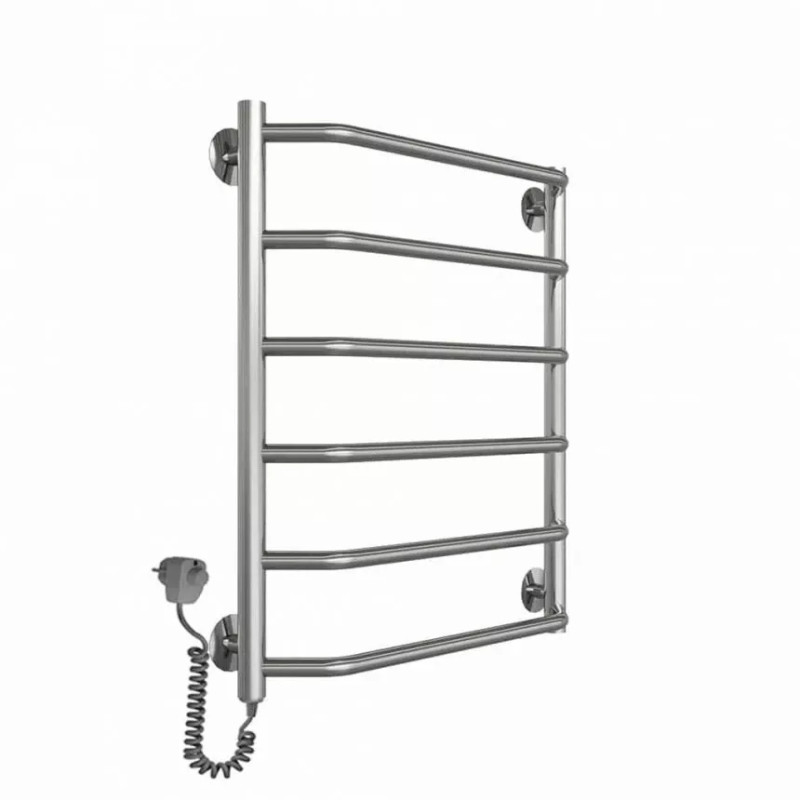 Deffi Рушникосушарка електрична Трапеція 500x600 лівий, 95 Вт, хром