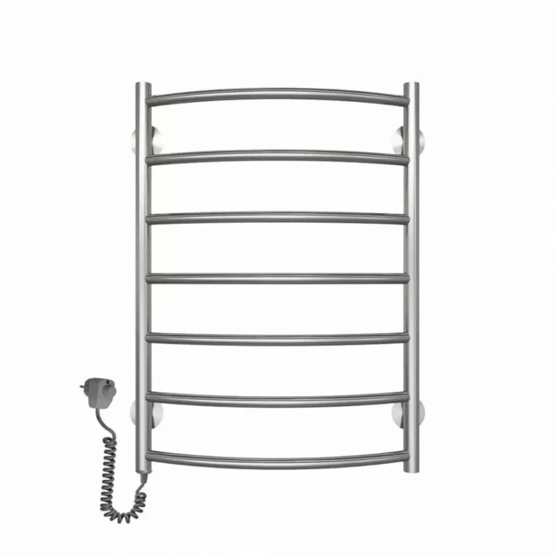 Deffi Рушникосушарка електрична Класик 500x500 лівий, 60 Вт, хром