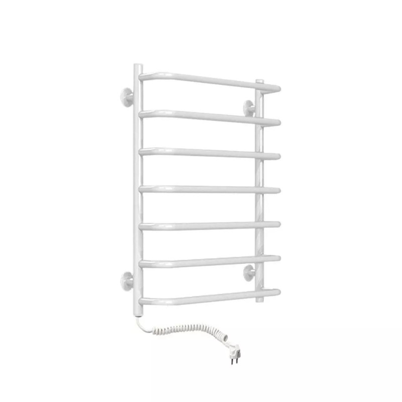 Deffi Рушникосушарка електрична Стандарт 500x600 лівий, 60 Вт, білий