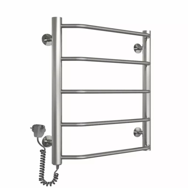 Deffi Рушникосушарка електрична Трапеція 500x500 лівий, 100 Вт, хром