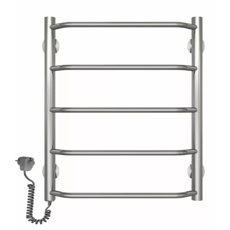 Deffi Рушникосушарка електрична Трапеція 500x500 лівий, 100 Вт, хром