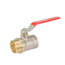 STA Кран кульовий 2 "ВЗ (червона ручка) НІК. {20/2} (1009598)