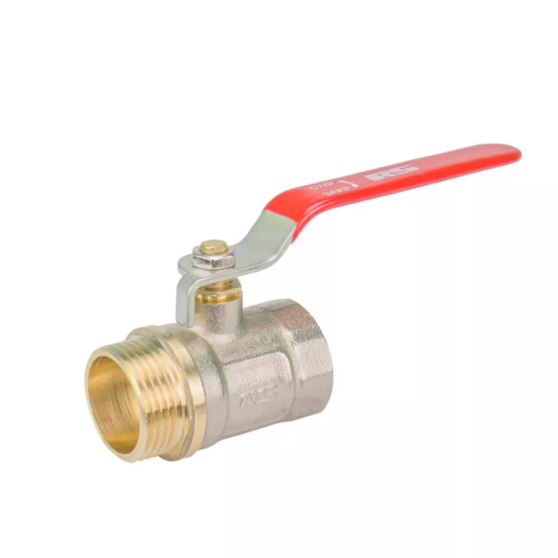 STA Кран кульовий 2 "ВЗ (червона ручка) НІК. {20/2} (1009598)