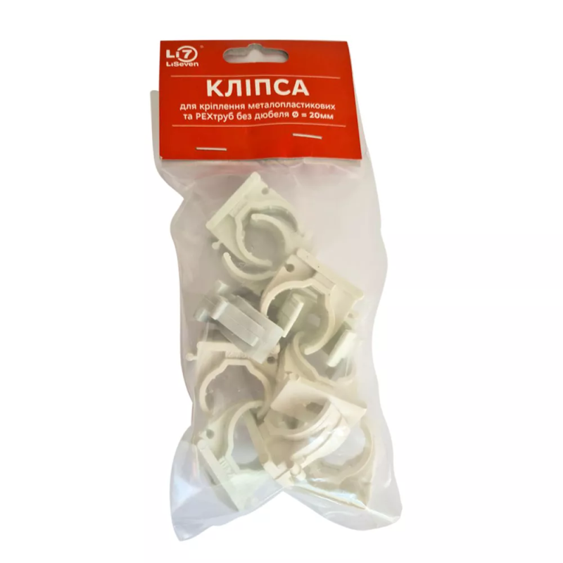 LiSeven Крепление одинарное без дюбеля 20мм (КРАТНО 10) {500/10} (1046121)