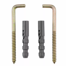 LiSeven Кріплення бойлера до стіни 10х120мм, пара