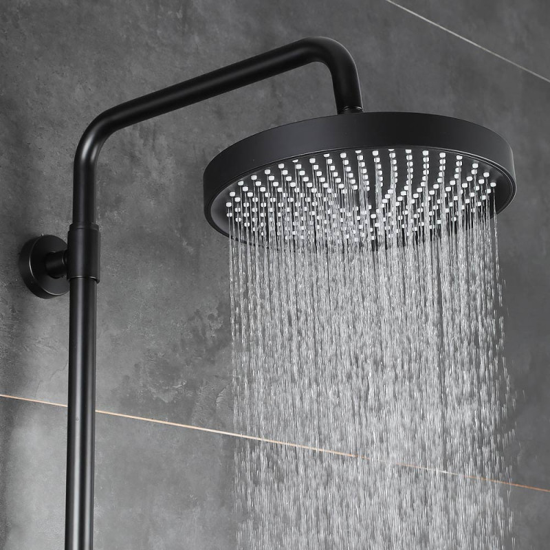 Frap Стельова лійка F016-25, кругла, Ø250 мм, чорний