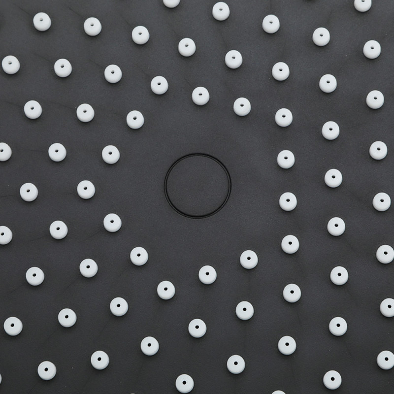 Frap Стельова лійка F016-25, кругла, Ø250 мм, чорний