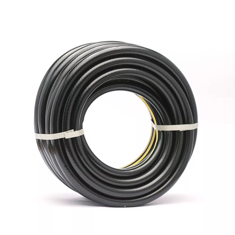 EVCI Шланг для поливу Plastik Raduga Night ПВХ Ø 3/4", тришаровий, армований, бухта 50 м