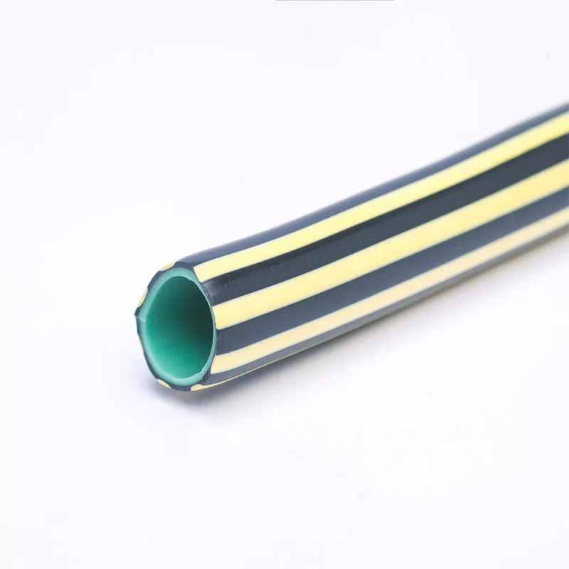 EVCI Шланг для поливу Plastik Zebra ПВХ Ø 3/4", двошаровий, армований, бухта 30 м