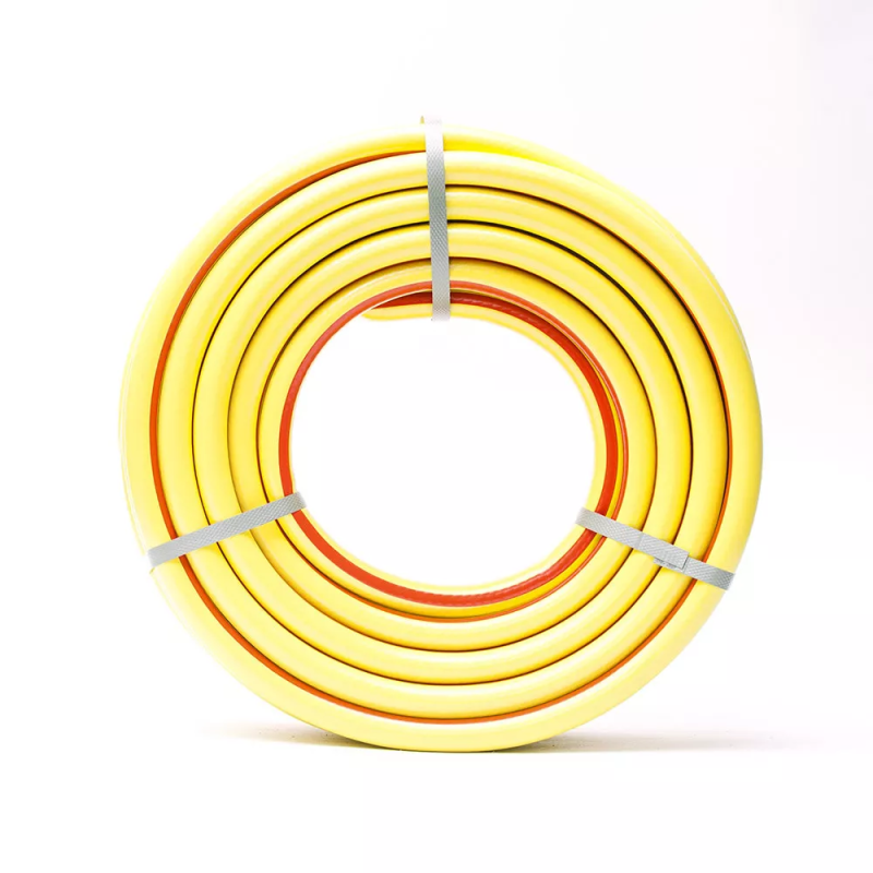 EVCI Шланг для поливу Plastik Sunny ПВХ Ø 1", тришаровий, армований, бухта 50 м