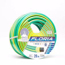 EVCI Шланг для поливу Plastik Floria ПВХ Ø 3/4" чотиришаровий, армований, бухта 30 м