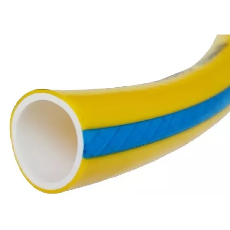 SYMMER Шланг ПАТРИОТ Ø 1/2" 30м, 3х сл. (желтый с синей полосой) (кратно 30м) (1035731)
