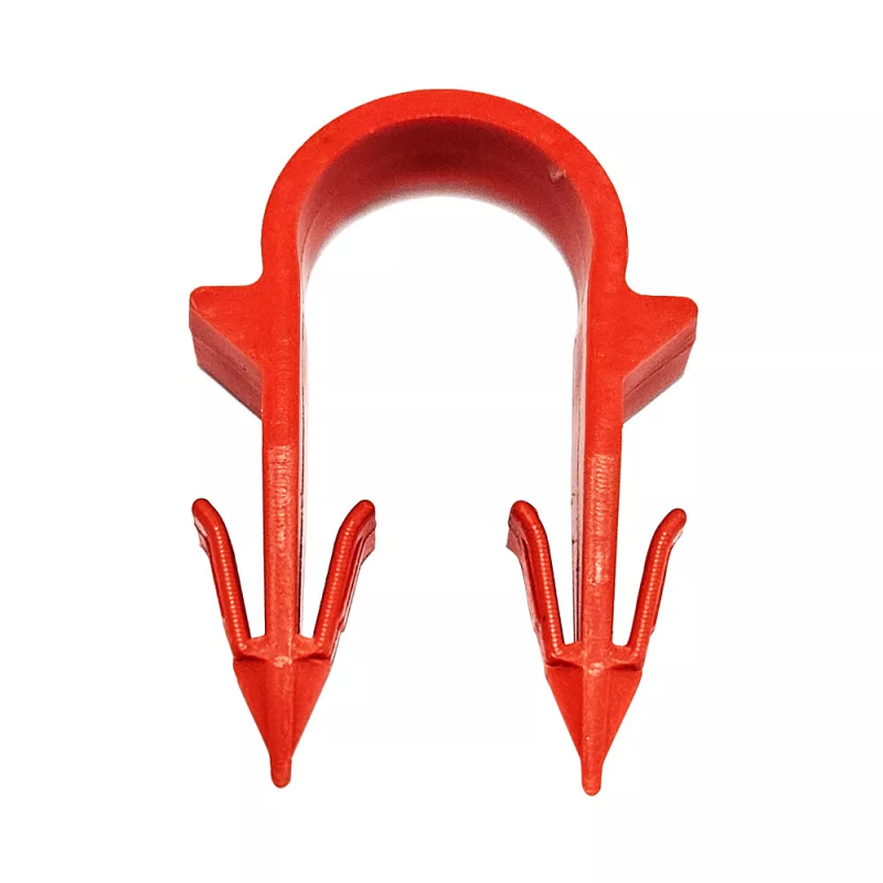 Скоба якірна ITAL 16-20 мм (40 мм) для теплої підлоги, червона