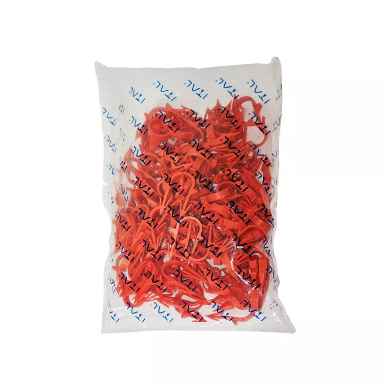 Скоба якірна ITAL 16-20 мм (40 мм) для теплої підлоги, червона