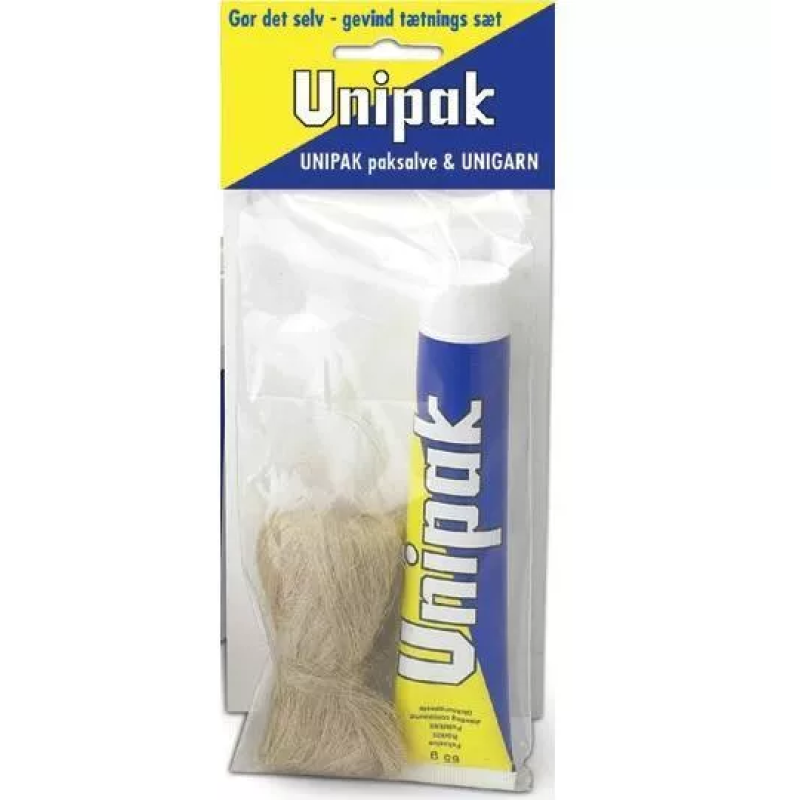 Unipak Паста в наборі ( 75 г+льон сантех.)