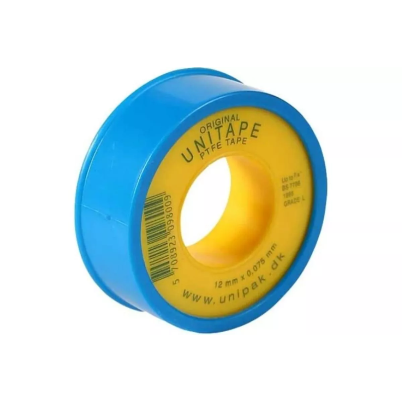 Unipak Стрічка тефлонова UNITAPE 12x0.075 мм 12 м