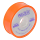 WEZER Фум стрічка PTFE 19x0, 2 мм 20 м, білий
