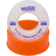 WEZER Фум стрічка PTFE 12x0, 1 мм 12 м, білий