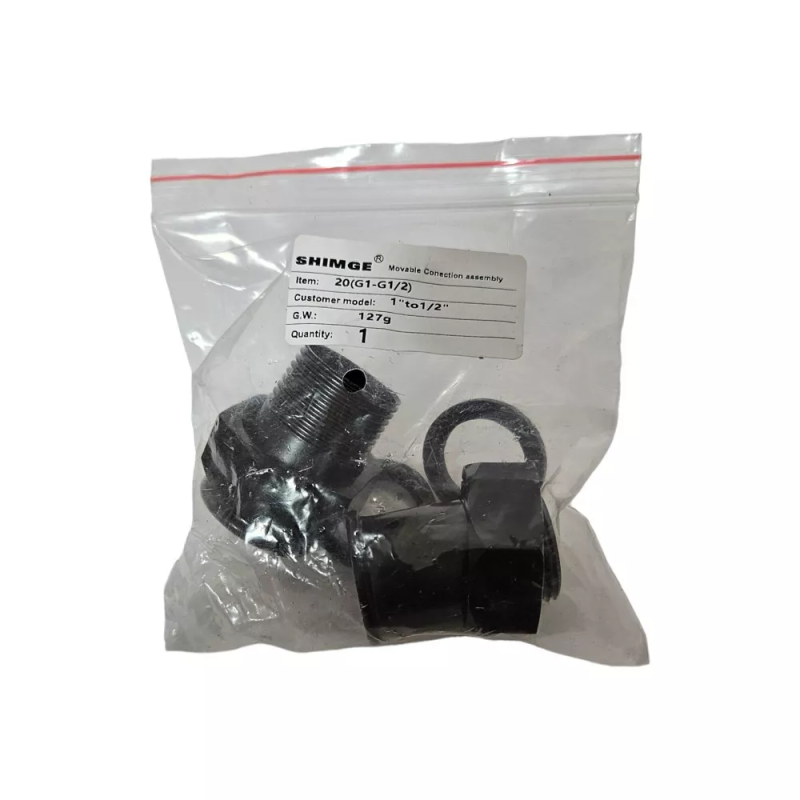 SHIMGE Комплект гайок для насосу DN 15 (3/4" - 1/2")