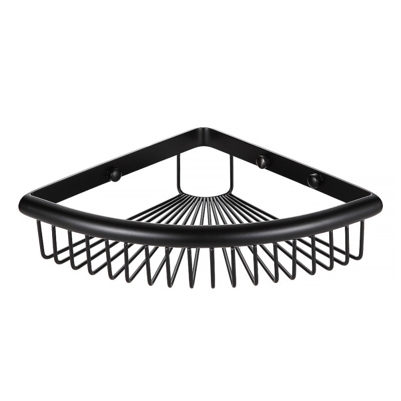 Frap Полиця кутова F352-6, нержавіюча сталь, чорний