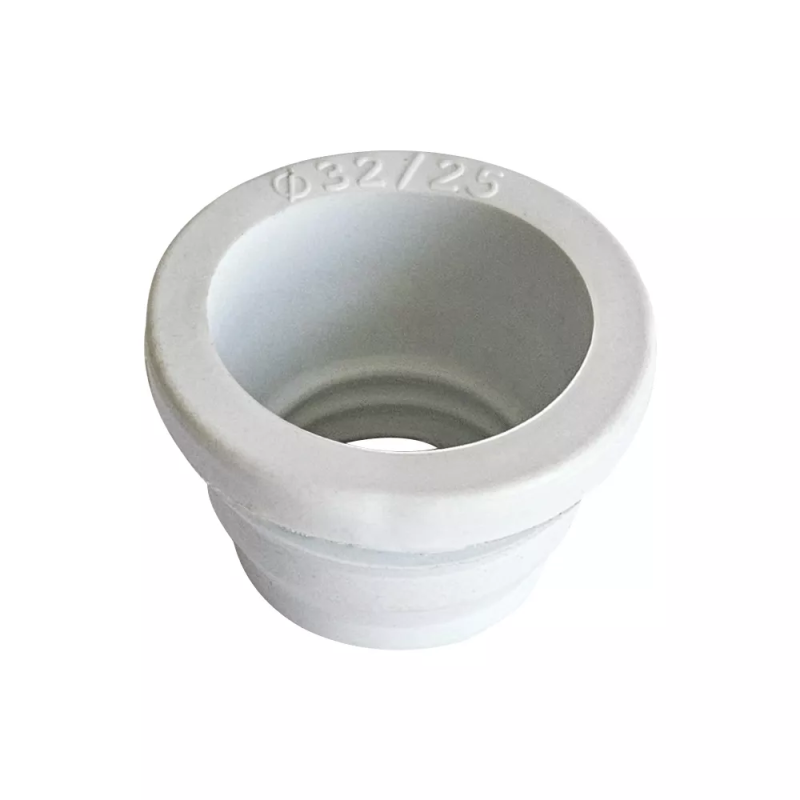 OPTIMA Перехід гумовий 32/25 БІЛА (1047505)