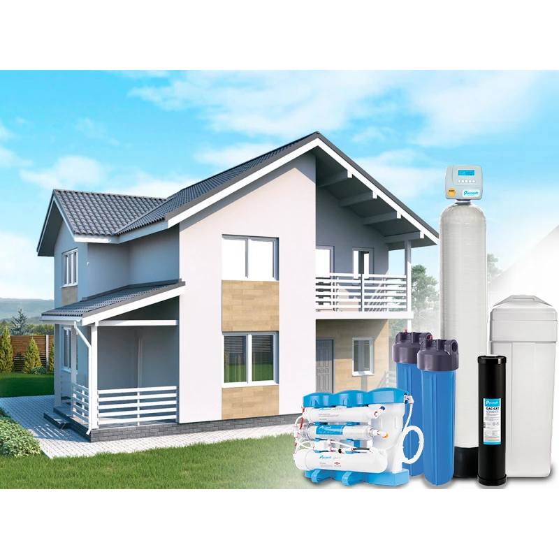 ECOSOFT Комплект обладнання Комфорт для очищення води в котеджі з 2-3 санвузлами (ESCFK1252CEMIXA)