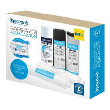 ECOSOFT Комплект картриджів P’URE AquaCalcium Mint 6 місяців (CHV5PUREMAC)