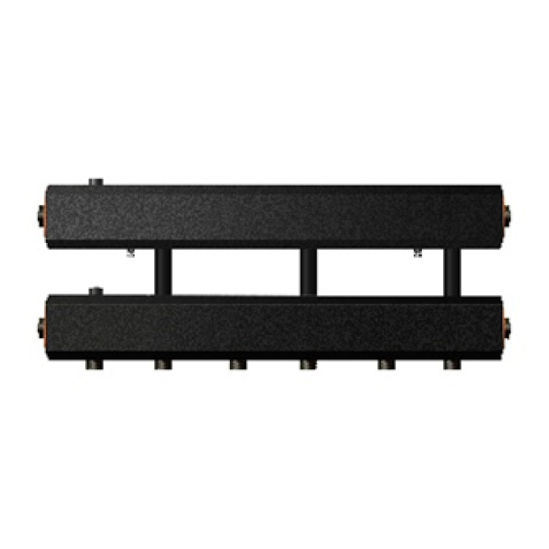 Коллектор распределительный на 5 контуров с ЗР 2"х2" ОКС-К-15-5