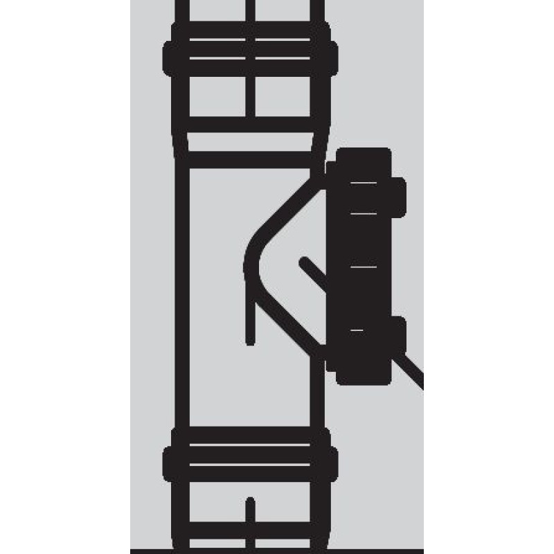 Ревизионный элемент LAS прямой 80/125 Viessmann (7199781)