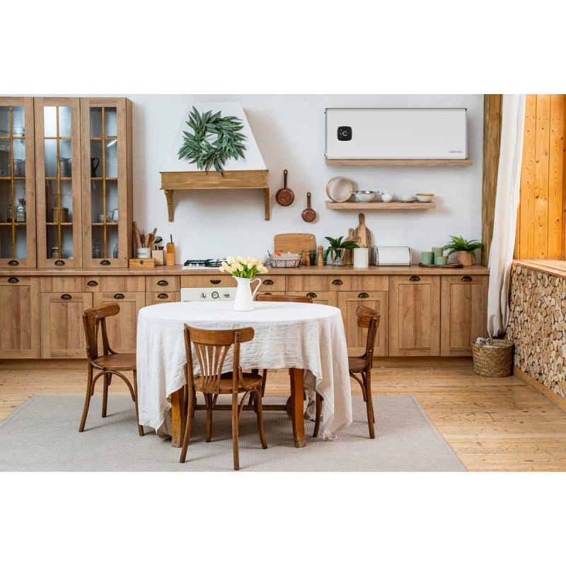 Atlantic Водонагрівач (бойлер) електричний Vertigo Steatite WI-FI 100 ES-MP0802F220-S WD (2250W) white 80 літрів (851337)