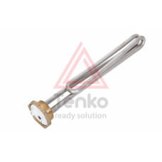 Tenko ТЭН 3 кВт для бойлера, гайка, нержавейка, гнутая, под анод М6 (49240)