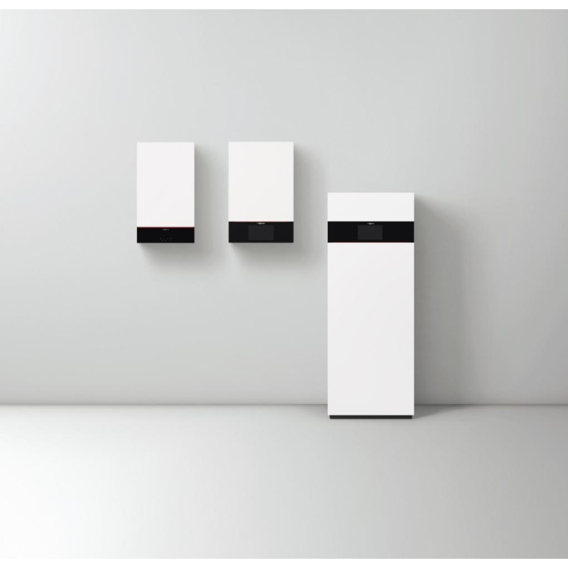 Viessmann Конденсационный газовый котёл VITODENS 100 B1HF/B1KF одноконтурный + бойлер 300 л 3,2-32 кВт (Z023199)