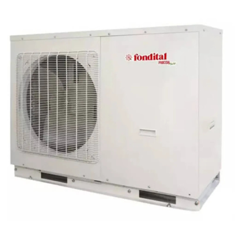 Fondital PROCIDA AWM X 10 Тепловой насос (моноблок) в комплекте с пультом управления, фильтром и датчиком ГВС 10 кВт 220 В/50 Гц R32 (DPBU2XAW10)