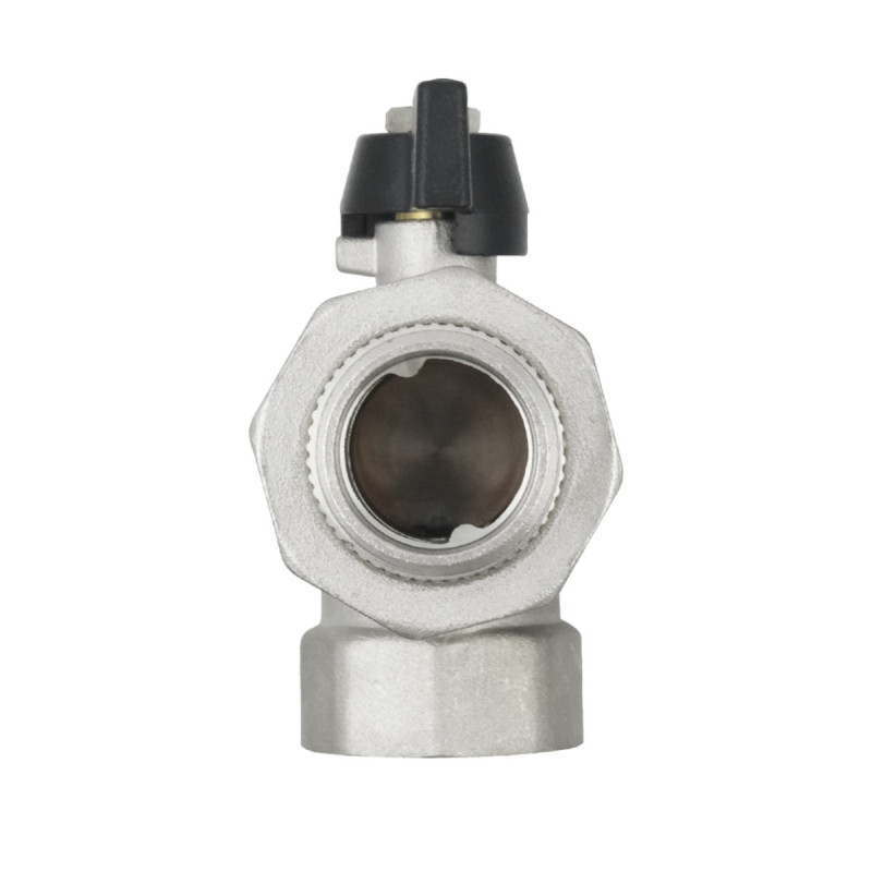 Raftec Кран шаровой BLACK DN25 ВН 1" бабочка DRBS3-U