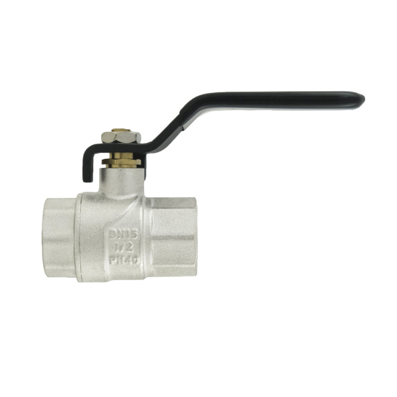 Raftec Кран шаровой BLACK PN40 ВВ 1/2" ручка DRH1