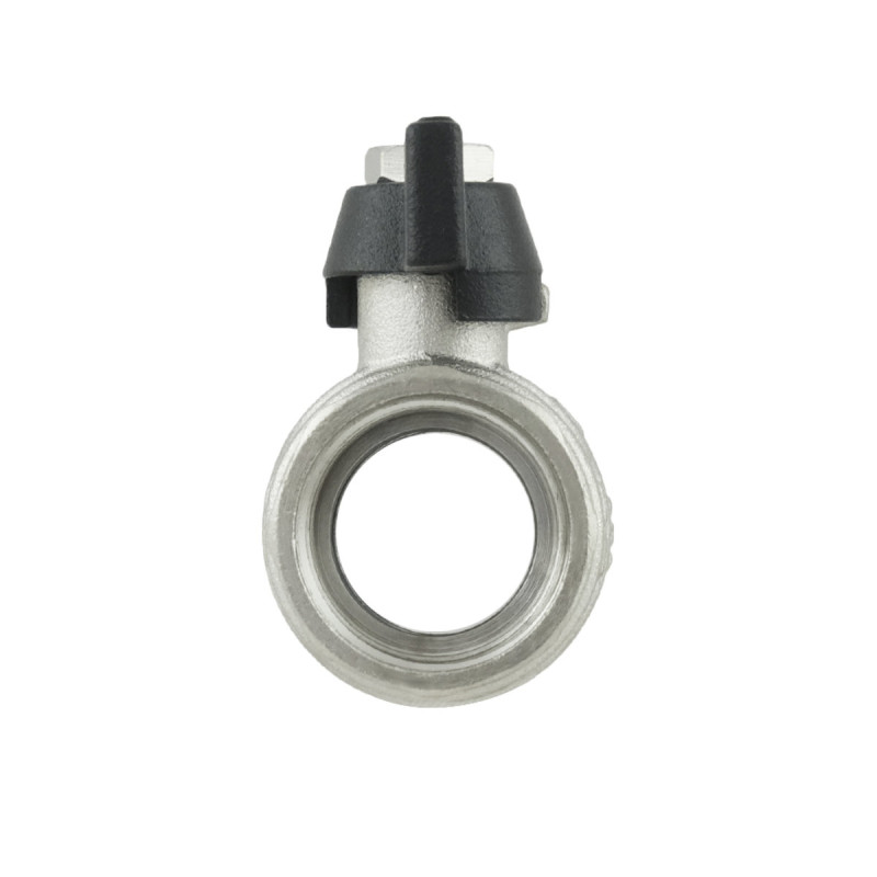 Raftec Кран шаровый BLACK PN20 ЗВ 3/4" бабочка DRB21