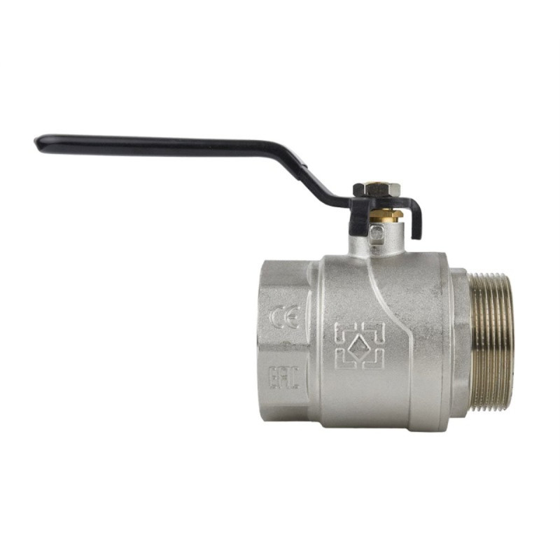 Raftec Кран шаровой BLACK PN40 ЗВ 1 1/2" ручка DRH51