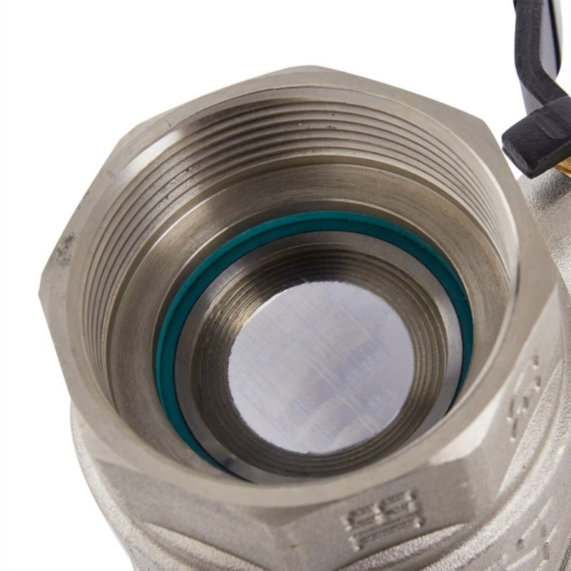 Raftec Кран шаровой BLACK PN40 ЗВ 1 1/2" ручка DRH51