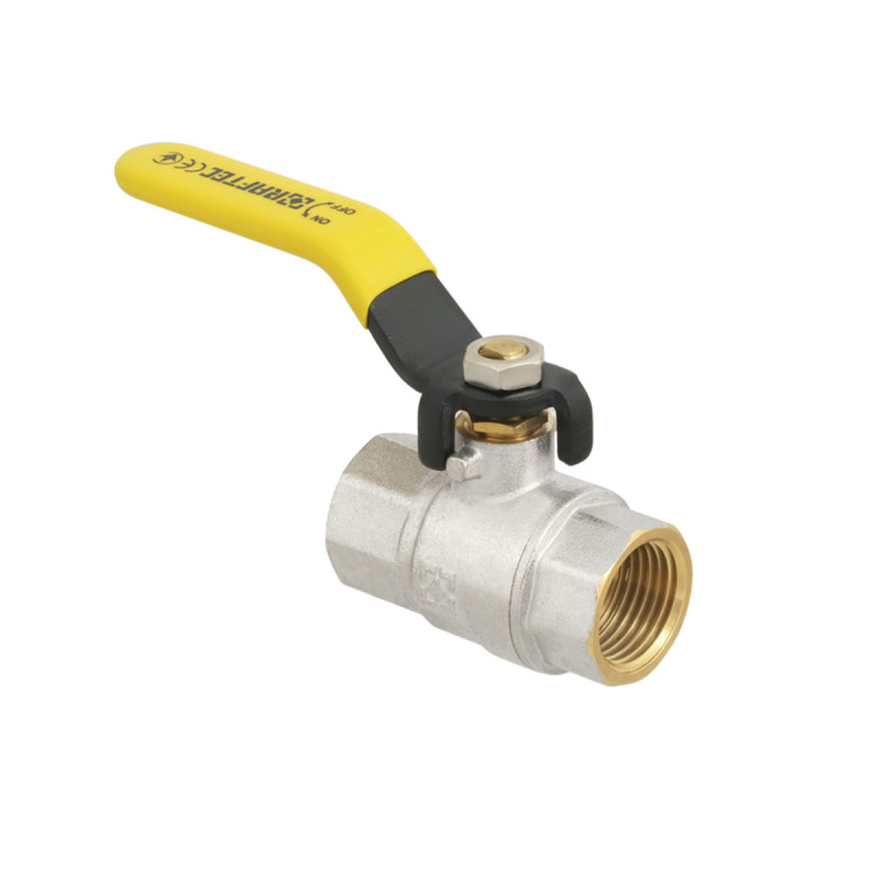 Raftec Кран шаровой YELLOW PN40 ВВ 1/2" ручка GRH1