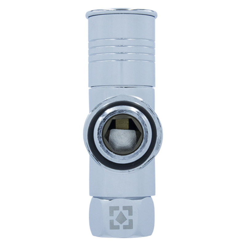 Raftec Кран вентильный угловой PN10 ЗВ 1/2"x3/4" RV-2034