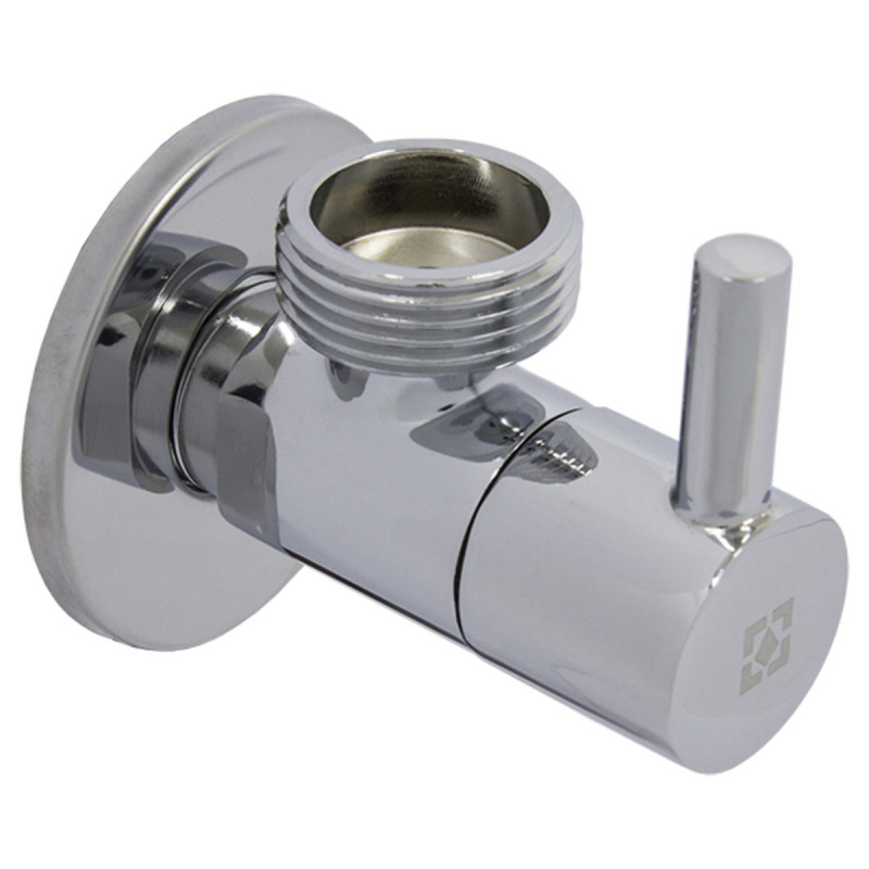 Raftec Угловой кран с керамическим запорным элементом PN10 ЗЗ 1/2"x3/4" VKE7701