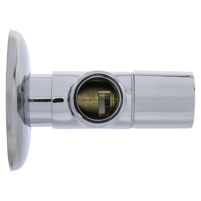 Raftec Угловой кран с керамическим запорным элементом PN10 ЗЗ 1/2"x1/2" VKE6001