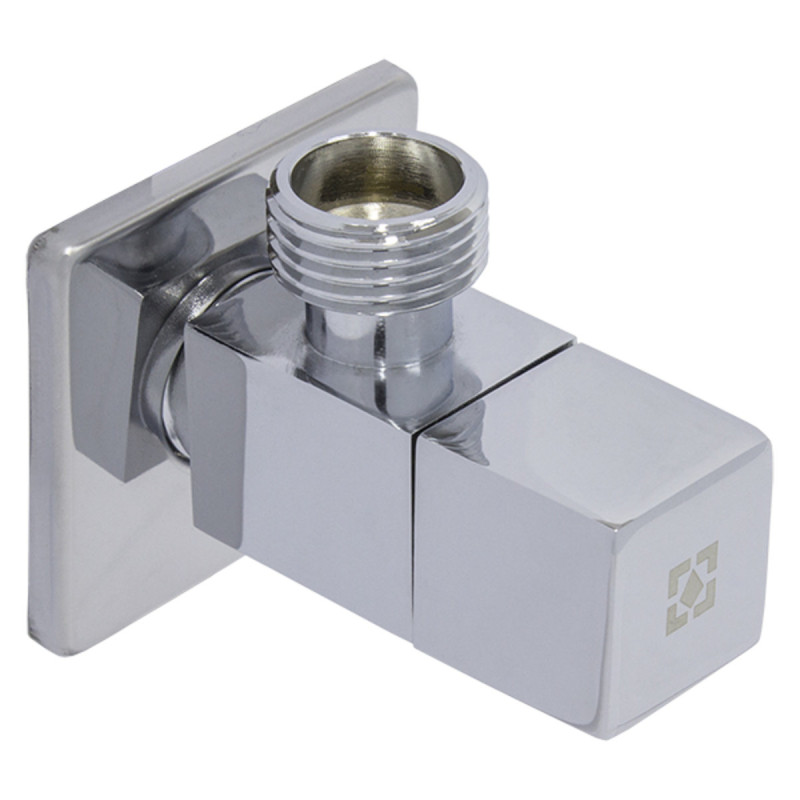 Raftec Угловой кран с керамическим запорным элементом PN10 ЗЗ 1/2"x1/2" VKE7703